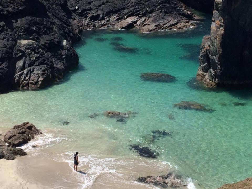 Wellspring Cottage Nr Kynance Cove Lizard Bagian luar foto